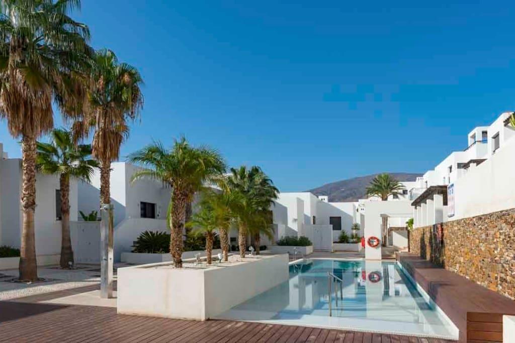 Complejo Macenas Beach Mojácar Eksteriør billede